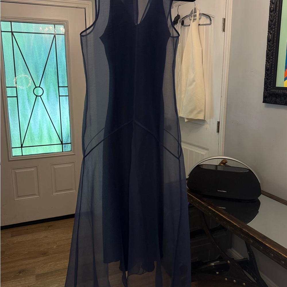 Staud - Auden Dress in Navy - Size Small New with Tags - Picture 5 of 6